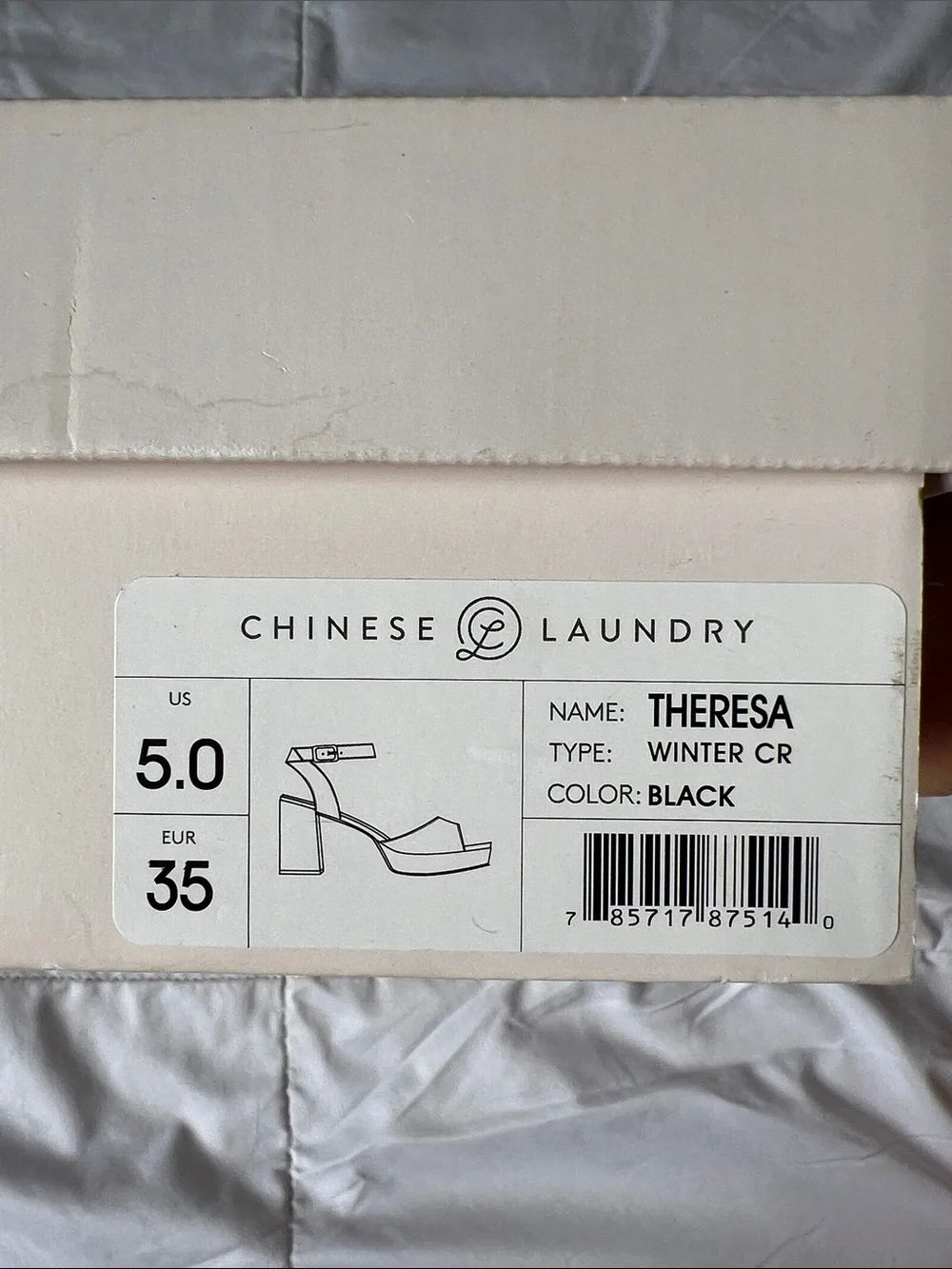 Chinese Laundry chunky platform